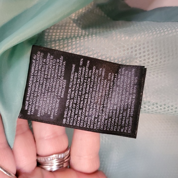 The North Face Antora Triclimate Jacket Size Small DryVent Mint Black Womens - Picture 12 of 16